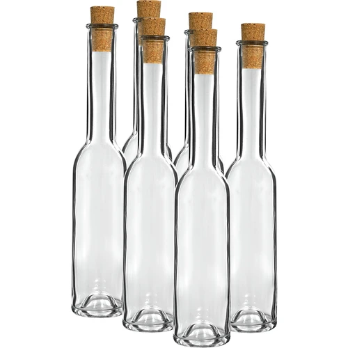 Sticlă pentru lichior 200 ml 6 buc. + 6 dopuri 23/18