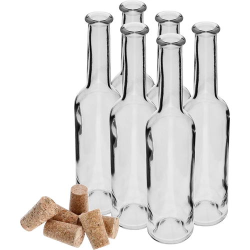Sticlă pentru lichior 350 ml 6 buc. + 6 dopuri - 3
