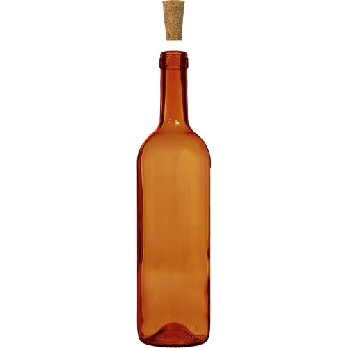 Sticlă pentru vin 0,75 L maro - pachet de 8 buc. - 4