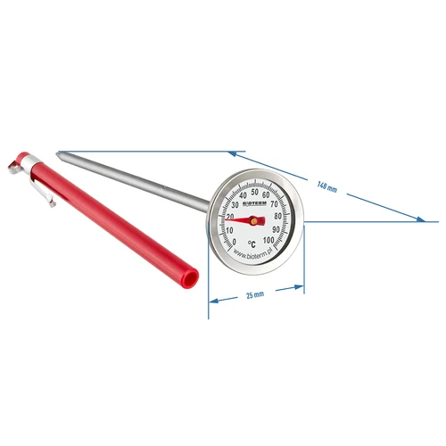 Termometru de bucătărie (0°C până la +100°C) 12,3cm - 2