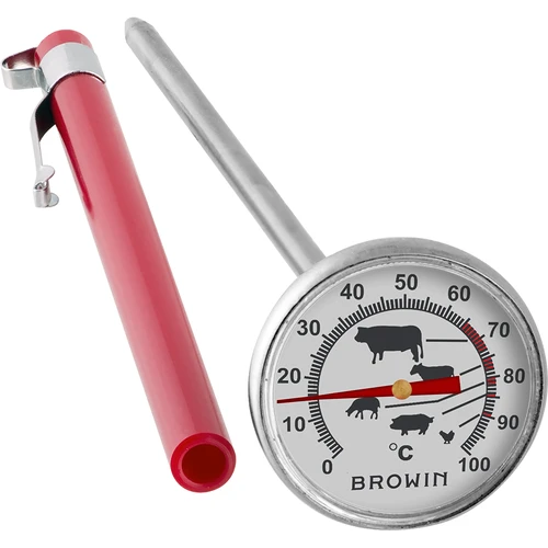 Termometru de bucătărie cu grafică (0°C până la +100°C) 12,5cm