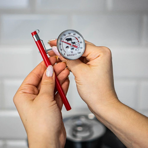 Termometru de bucătărie cu grafică (0°C până la +100°C) 12,5cm - 3