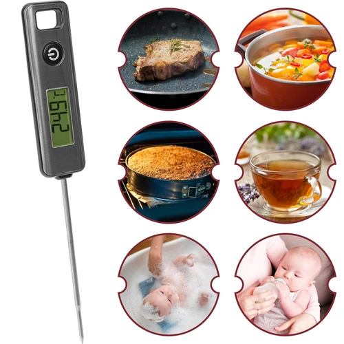 Termometru de bucătărie electronic, LCD (-50°C până la +200°C) - 6