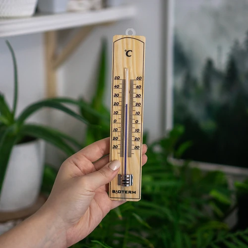 Termometru de cameră cu protecție întărită a capilarei (-30°C până la +50°C) 20cm - 3