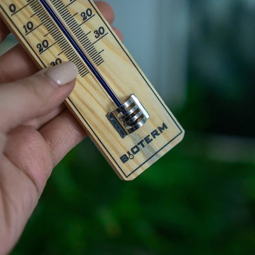 Termometru de cameră cu protecție întărită a capilarei (-30°C până la +50°C) 20cm - 4