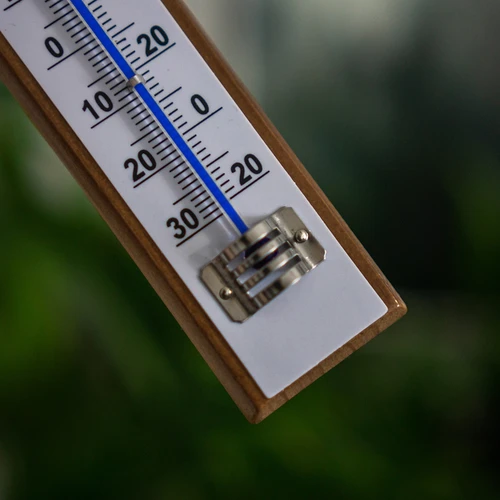 Termometru de cameră cu scară albă (-30°C până la +50°C) 20cm - 4