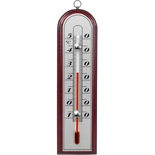 Termometru de cameră cu scară argintie (-10°C până la +50°C) 16cm mix - 2