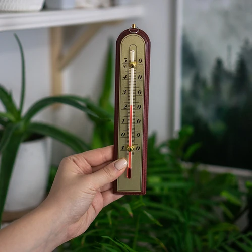 Termometru de cameră cu scară aurie (-10°C până la +50°C) 22cm, mix - 3
