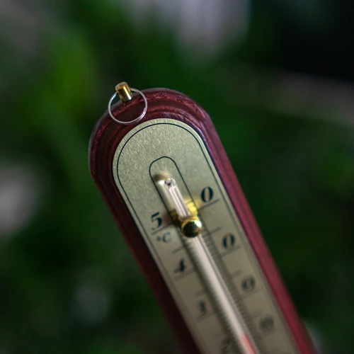 Termometru de cameră cu scară aurie (-10°C până la +50°C) 22cm, mix - 4