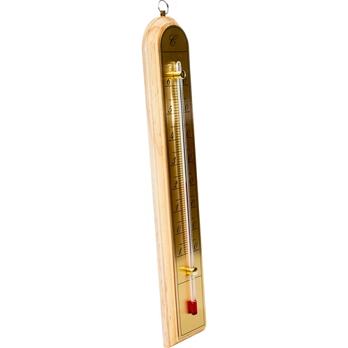 Termometru de cameră cu scară aurie (-10°C până la +60°C) 28cm mix - 3