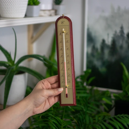Termometru de cameră cu scară aurie (-10°C până la +60°C) 28cm mix - 6