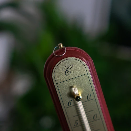 Termometru de cameră cu scară aurie (-10°C până la +60°C) 28cm mix - 7