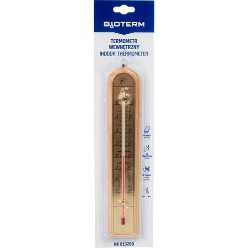 Termometru de cameră cu scară aurie (-10°C până la +60°C) 28cm mix - 4