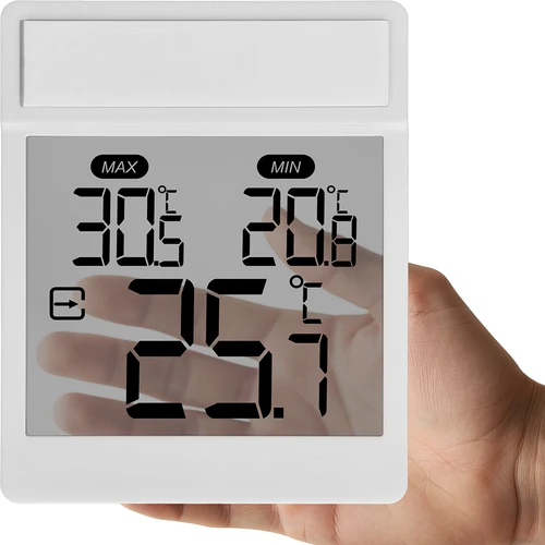 Termometru digital exterior pentru geam, autoadeziv, marca Soens