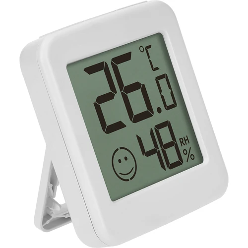 Termometru electronic cu indicator de confort, alb