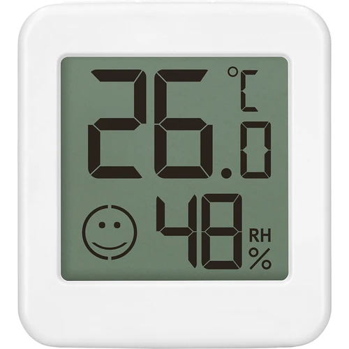 Termometru electronic cu indicator de confort, alb - 2