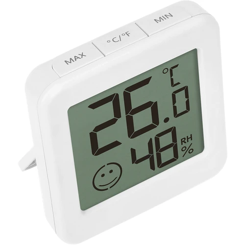 Termometru electronic cu indicator de confort, alb - 4
