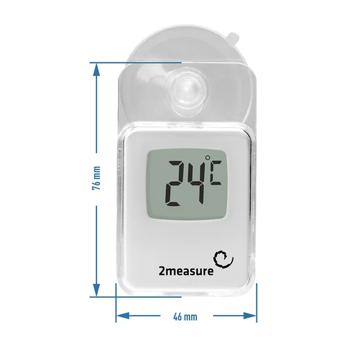 Termometru electronic cu ventuză (-20°C până la +50°C) - 3