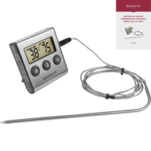 Termometru electronic de bucătărie cu sondă (0°C până la 250°C) - 4