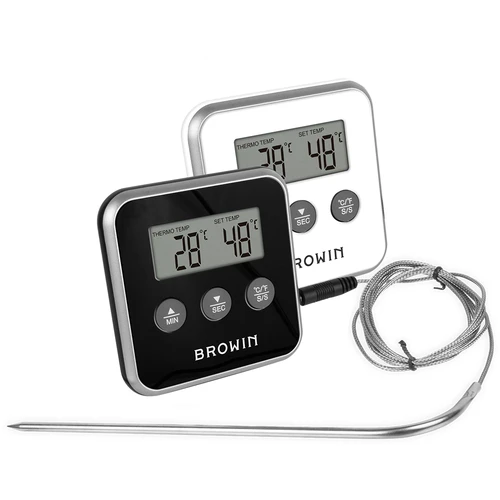 Termometru electronic de bucătărie cu sondă (0°C până la 250°C) mix