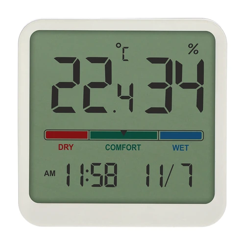 Termometru electronic de cameră, alb - 2
