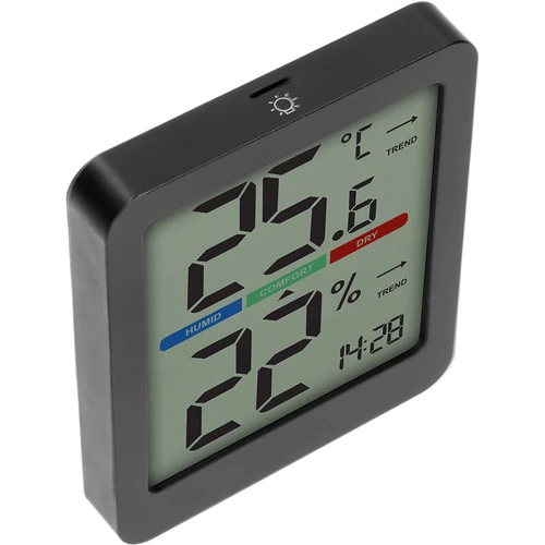 Termometru electronic de cameră, negru - 4
