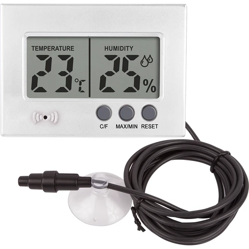 Termometru-higrometru electronic pentru terariu (0°C până la +50°C), 5 cm