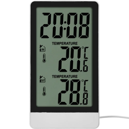 Termometru electronic marca Soens – cu sondă, alb - 2