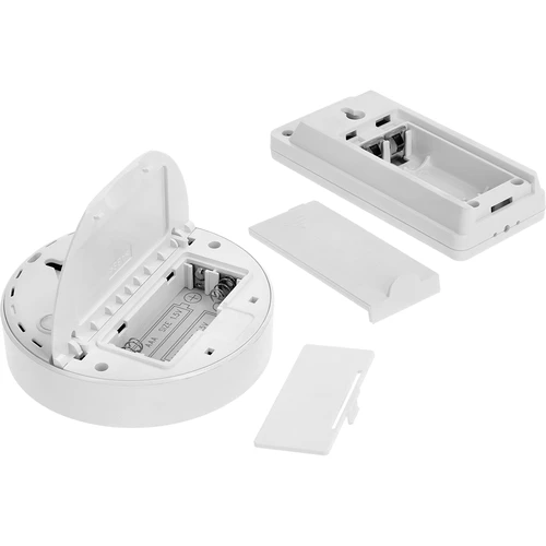 Termometru electronic Soens – cu senzor extern, rotund, alb - 4