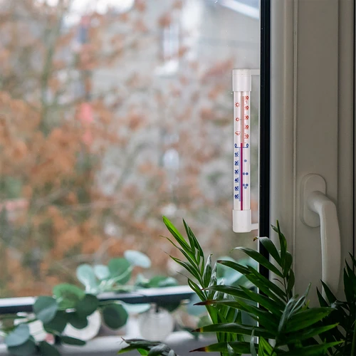 Termometru exterior alb (-50°C până la +50°C) 18cm - 7