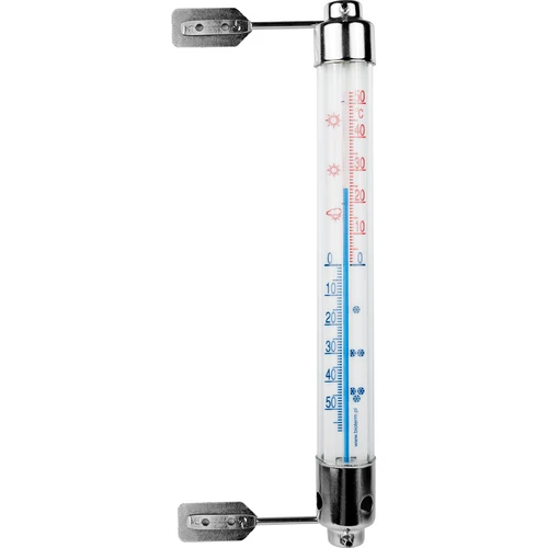 Termometru exterior cu cadru metalic (-50°C până la +50°C) 20cm