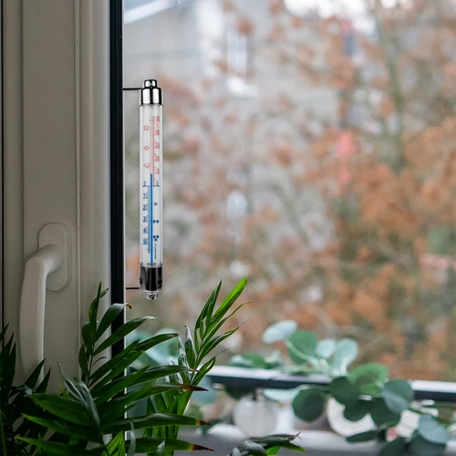 Termometru exterior cu cadru metalic (-50°C până la +50°C) 20cm - 6