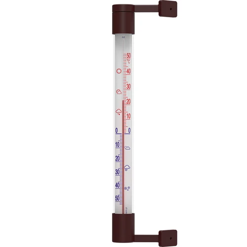 Termometru exterior maro (-50°C până la +50°C) 22cm
