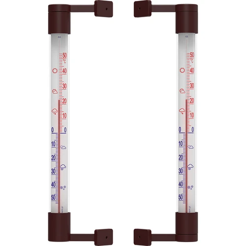 Termometru exterior maro (-50°C până la +50°C) 22cm - 3