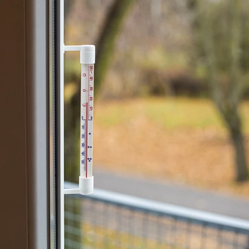 Termometru extern alb (-50°C până la +50°C) 22cm - 6