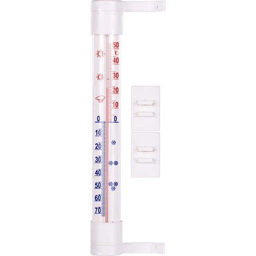 Termometru extern alb (-60°C până la +50°C) 23cm