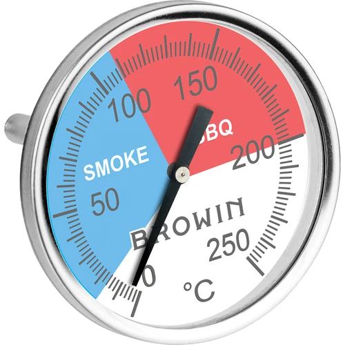 Termometru pentru afumătoare și BBQ (0°C până la +250°C) 5,2cm