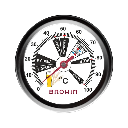 Termometru pentru bere (0°C până la +100°C) 31,5cm - 2