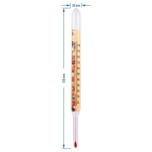 Termometru pentru conserve (0°C până la +100°C) 22cm - 2