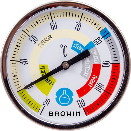 Termometru pentru distilare (+20°C până la +110°C) 5,5cm - 2