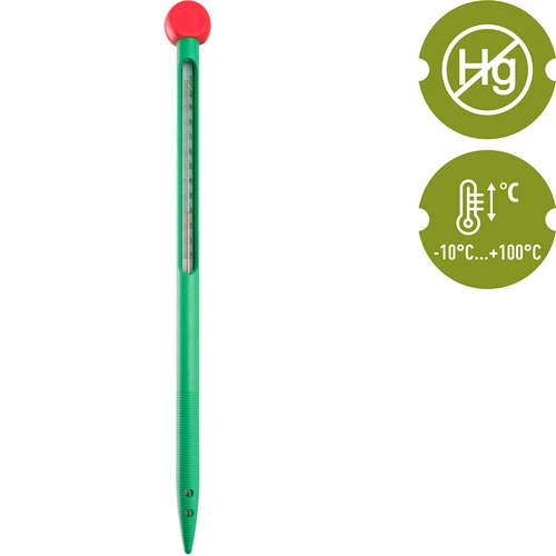Termometru pentru sol (0°C până la +100°C) 32cm - 2
