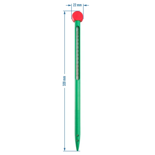 Termometru pentru sol (0°C până la +100°C) 32cm - 3