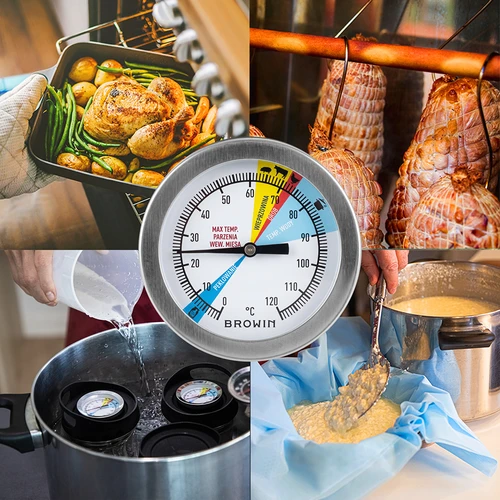 Termometru pentru șynkowar 0,8 kg (0°C până la +120°C) 9,0cm - 6