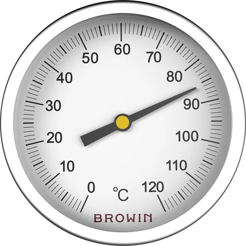Termometru universal (0°C până la +120°C) 5cm - 2
