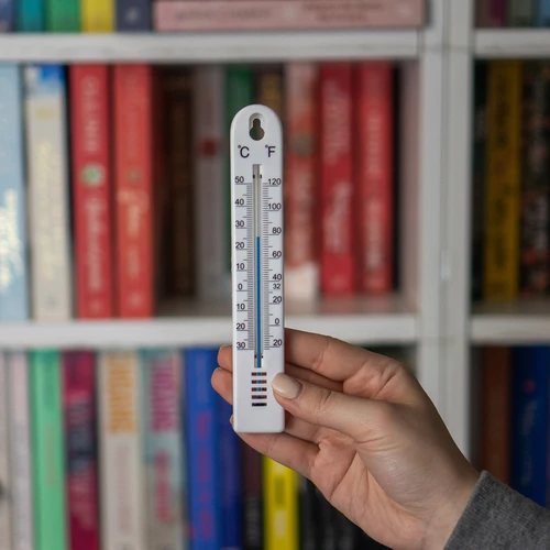 Termometru universal (-30 până la +50°C), 17 cm, alb - 3