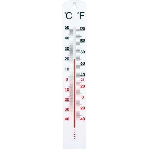 Termometru universal alb (-40°C până la +50°C) 40cm