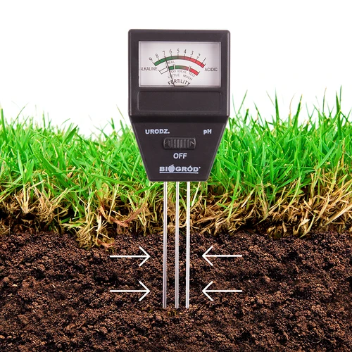 Tester de sol 2 în 1 - pH, fertilitate sol - 5