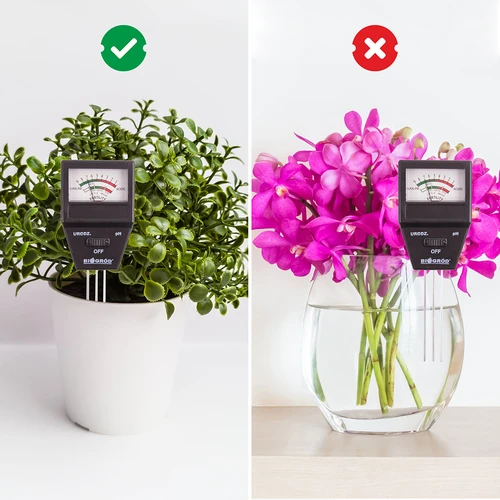 Tester de sol 2 în 1 - pH, fertilitate sol - 6