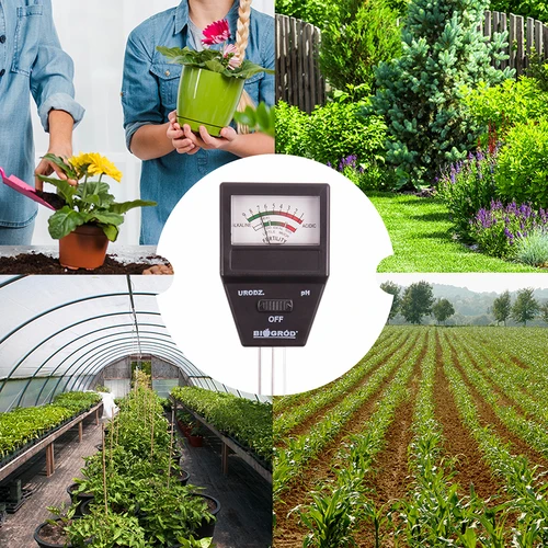 Tester de sol 2 în 1 - pH, fertilitate sol - 8