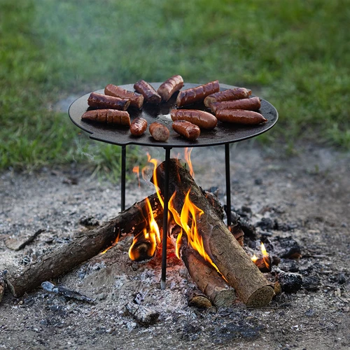 Tigaie grill, din fontă, fi 44 cm - 14